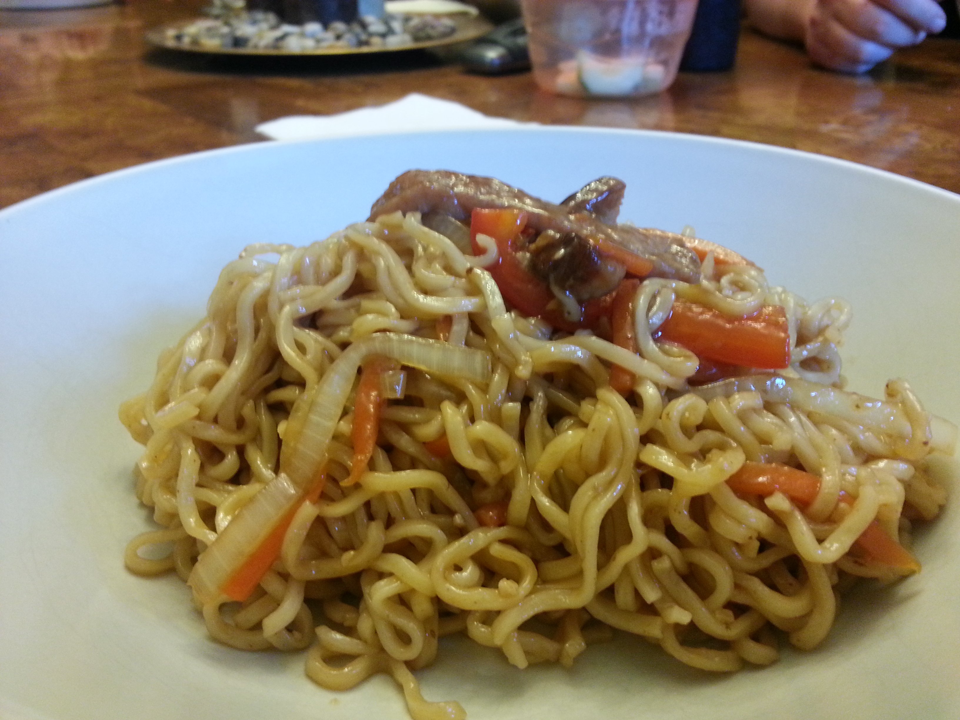 Lo Mein Noodles With Ramen